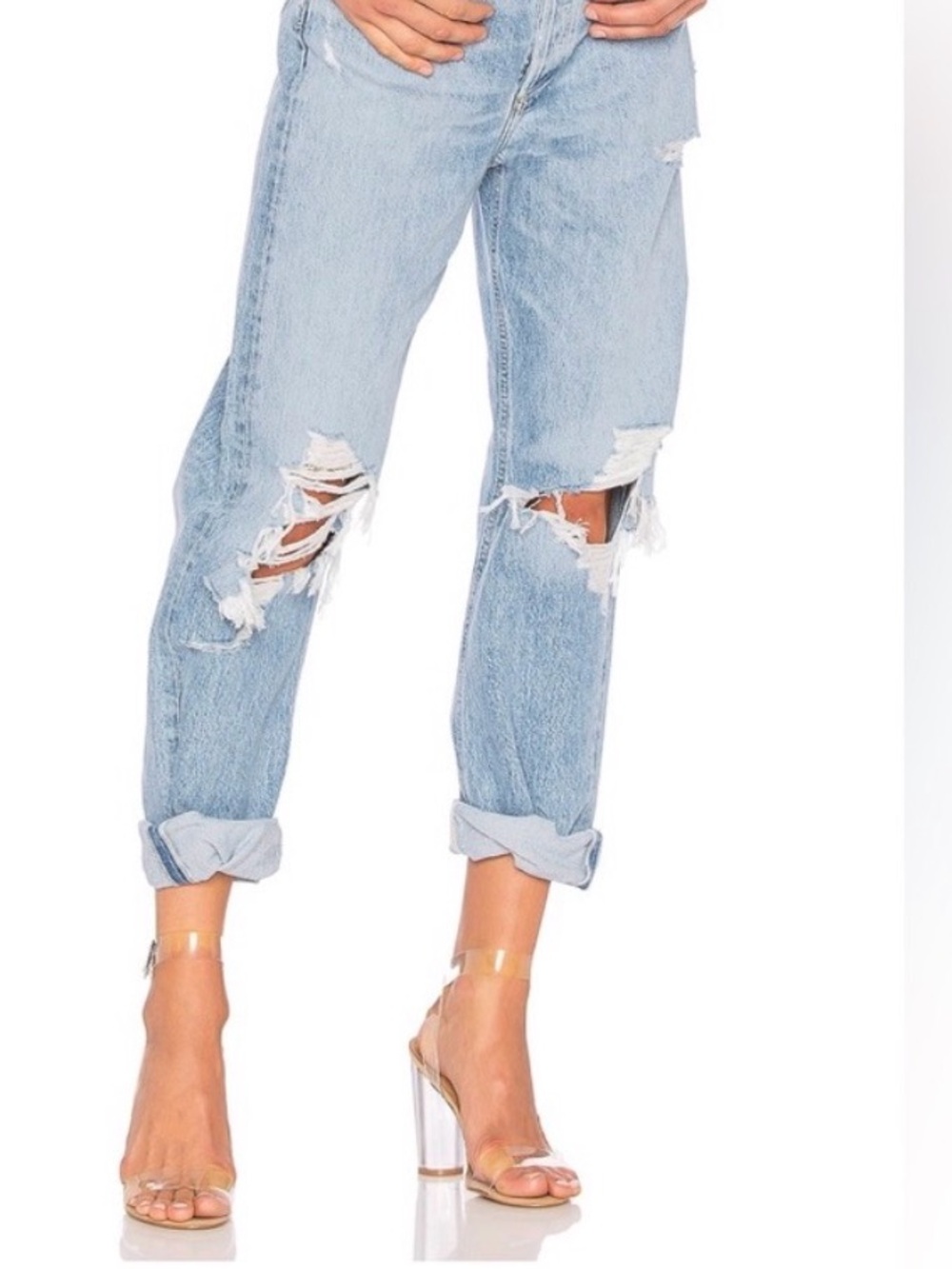 Agolde 90’s mid rise loose jeans